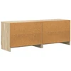 Lova Lovos spintelė su saugykla 2 pcs Sonoma ąžuolas 66 x 35 x 48 cm