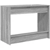 Lova Lovos stalas Pilka Sonoma Apdirbta mediena 100 x 45 x 75 cm