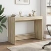 Lova Lovos stalas Sonoma ąžuolas Apdirbta mediena 100 x 45 x 75 cm