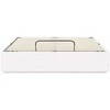 Lova Otomano lovos rėmas Baltas 140 x 200 cm Tvirtas pušies medis