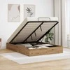 Lova Otomano lovos rėmas su saugykla Amatinė Ąžuolas 135 x 190 cm
