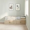 Lova Lovos rėmas Sonoma ąžuolas 70 x 190 cm Apdirbta mediena