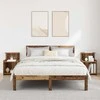 Šalia lovos spintelė 2 pcs Senas medis 40 x 35 x 60 cm