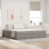 Lova su daiktų laikymo vieta ir čiužiniu Tortora 200 x 200 cm