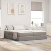 Lova su daiktų laikymo vieta ir čiužiniu Taupe 200 x 200 cm