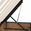 LED saugojimo lova su čiužiniu Mėlyna 90 x 200 cm Audinys