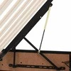 Lova su daiktų laikymo vieta ir LED su LED Juoda 90 x 190 cm