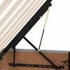 LED saugojimo lova su čiužiniu Šviesiai pilka 90 x 190 cm