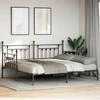 Lova Dienos lovos rėmas Juoda 107 x 203 cm Plienas
