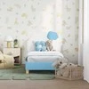 Lova Vaikiška Lovo Rėmas su Galvūgaliu Mėlyna 70 x 140 cm PU