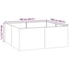 Mexen Lovelis, 100x100x40cm, galvanizuotas plienas