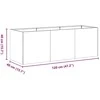 Lovelis, 120x40x40cm, galvanizuotas plienas