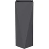 Lovelis 2 pcs Antracitas 30 x 30 x 75 cm Plienas