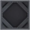 Lovelis 2 pcs Antracitas 40 x 40 x 40 cm Plienas