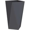 Lovelis 2 pcs Antracitas 40 x 40 x 75 cm Plienas
