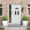 Lovelis 2 pcs Balta 50 x 50 x 50 cm Plienas