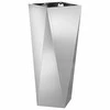 Lovelis 2 vnt. Sidabro 30 x 30 x 75 cm Cinkuota plienas