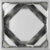 Lovelis 2 vnt. Sidabro 50 x 50 x 50 cm Cinkuota plienas