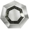 Lovelis 2 vnt. Sidabrinė 75 x 75 x 60 cm Galvanizuotas plienas