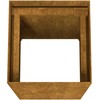 Lovelis, 40x40x80cm, Corten plienas
