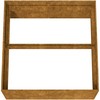 Lovelis, 80x80x40cm, Corten plienas