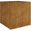 Lovelis, 80x80x80cm, Corten plienas