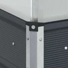 Lovelis Antracitas 100 x 100 x 77 cm Cinkuota plienas