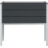 Lovelis Antracitas 100 x 45 x 90 cm Cinkuota plienas