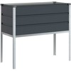 Lovelis Antracitas 100 x 45 x 90 cm Cinkuota plienas