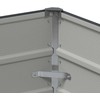 Lovelis Antracitas 100 x 50 x 45 cm Cinkuota plienas
