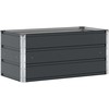 Lovelis Antracitas 100 x 50 x 45 cm Cinkuota plienas