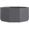 Lovelis Antracitas 120 x 120 x 50 cm Plienas