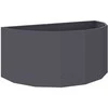 Lovelis Antracitas 120 x 60 x 50 cm Plienas