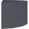 Lovelis Antracitas 120 x 60 x 50 cm Plienas