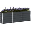 Lovelis Antracitas 240 x 40 x 75 cm Plienas