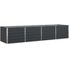 Lovelis Antracitas 385 x 100 x 75 cm Cinkuota plienas