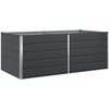 Lovelis Antracitas 195 x 100 x 75 cm Cinkuota plienas