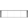 Lovelis Antracito 385 x 100 x 45 cm Galvanizuotas plienas