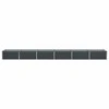Lovelis Antracito 580 x 100 x 45 cm Galvanizuotas plienas