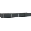 Lovelis Antracitas 385 x 100 x 45 cm Cinkuota plienas