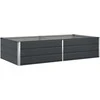 Lovelis Antracitas 195 x 100 x 45 cm Cinkuota plienas