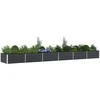 Lovelis Antracito 580 x 100 x 45 cm Galvanizuotas plienas
