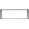 Lovelis Antracitas 290 x 100 x 75 cm Cinkuota plienas