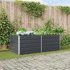 Lovelis Antracitas 195 x 100 x 75 cm Cinkuota plienas