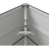 Lovelis Antracito 580 x 100 x 45 cm Galvanizuotas plienas