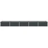 Lovelis Antracito 480 x 100 x 45 cm Galvanizuotas plienas