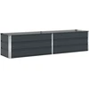 Lovelis Antracitas 195 x 50 x 45 cm Cinkuota plienas