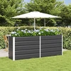 Lovelis Antracitas 195 x 50 x 75 cm Cinkuota plienas
