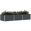 Lovelis Antracitas 240 x 80 x 45 cm Plienas