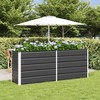 Lovelis Antracitas 195 x 50 x 75 cm Cinkuota plienas